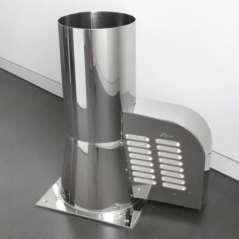 Ventilateur de fumées / Extracteur 200 mm avec plaque de base