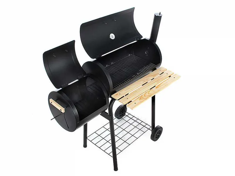 Royal Food CB 400-2 - Barbecue et fumoir à charbon