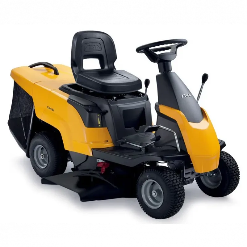 Tondeuse Rider autoportée Stiga COMBI 166 - Moteur 224 cm3 - Largeur de coupe 66 cm