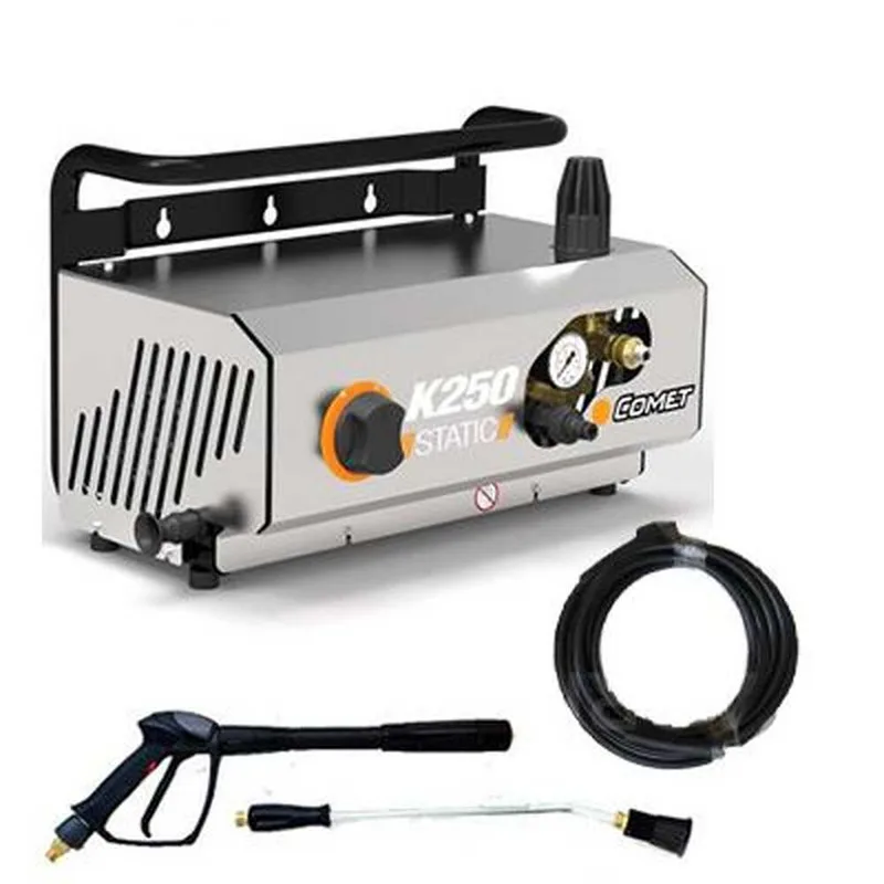 Nettoyeur haute pression à eau froide mural Comet K250 Static 10/150 M, électrique