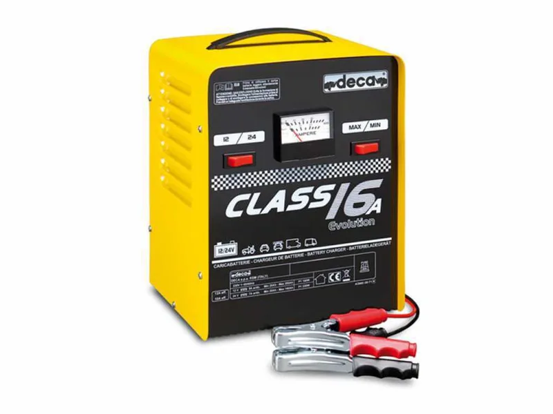 Deca CLASS 16A - Chargeur de voiture - portable - alimentation monophasée - batteries 12-24V