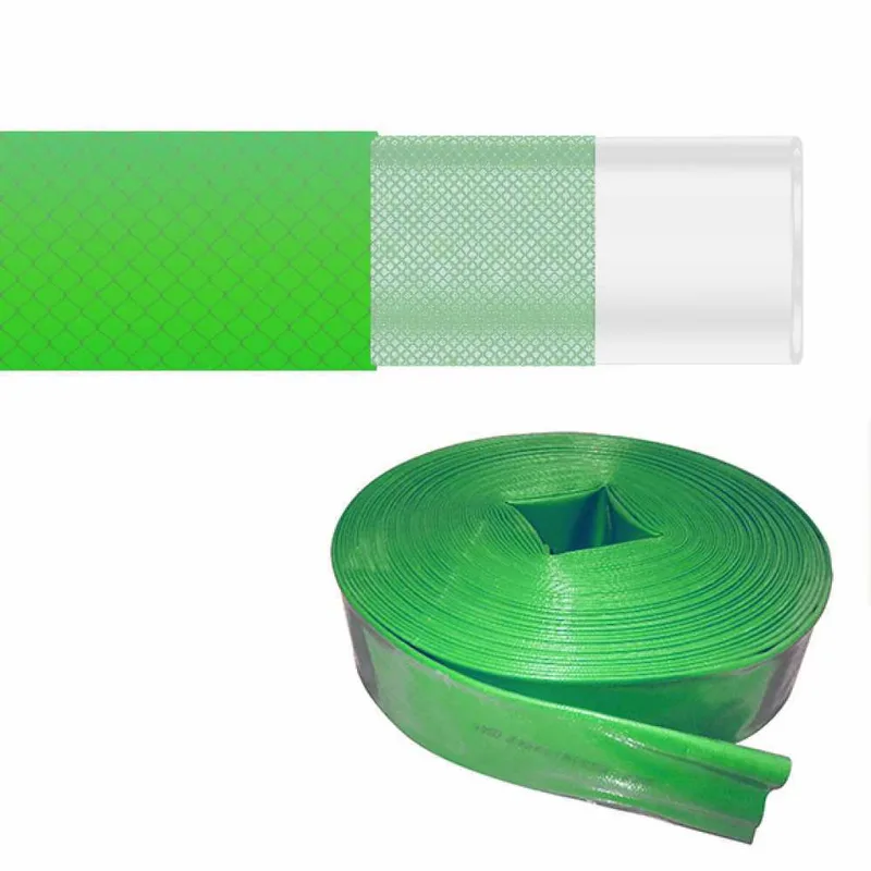 Tuyau plat (lance) tressé haute qualité diamètre 102 mm - longueur 20 m de refoulement