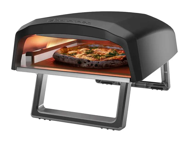 Four à gaz pour pizzas Masterpro - Capacité de cuisson : 1 pizza