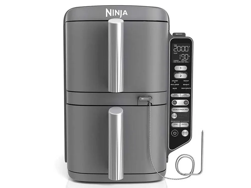 Ninja Double Stack XL SL451EU - Friteuse à air chaud 9,5 L - Système SmartCook