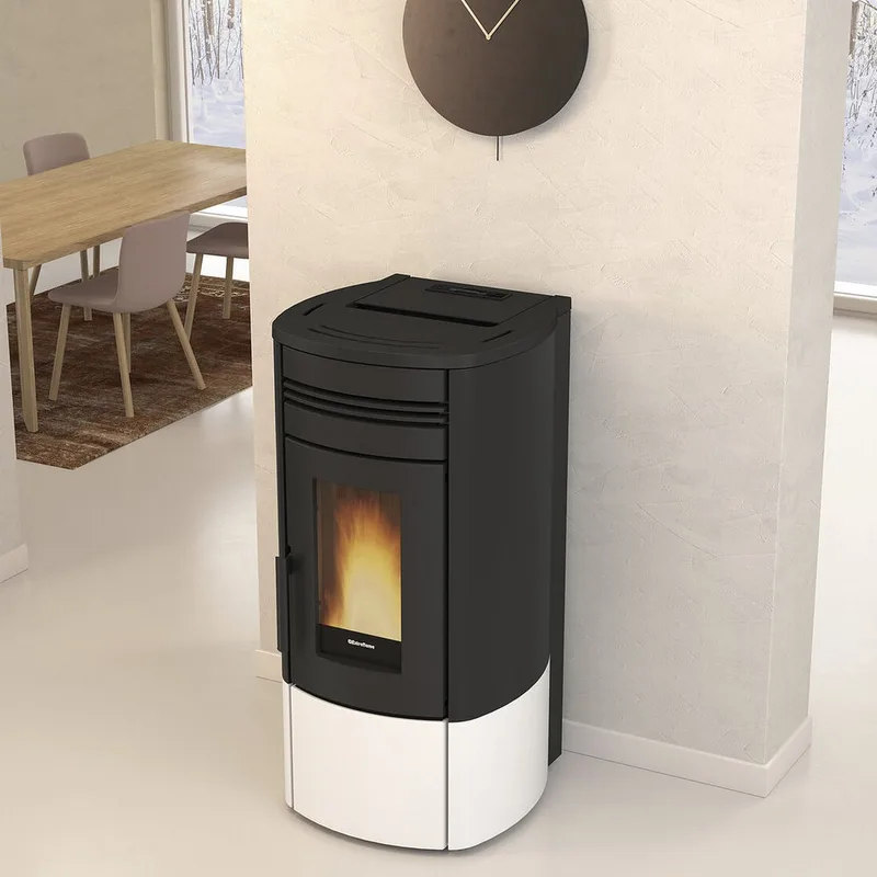 Extraflame noris PLUS - Blanc poêle à granulés evolution line