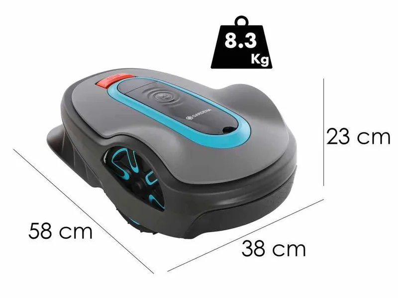 Gardena Smart SILENO Life 750 - Gestion via Gardena Smart App - Largeur de coupe 22 cm