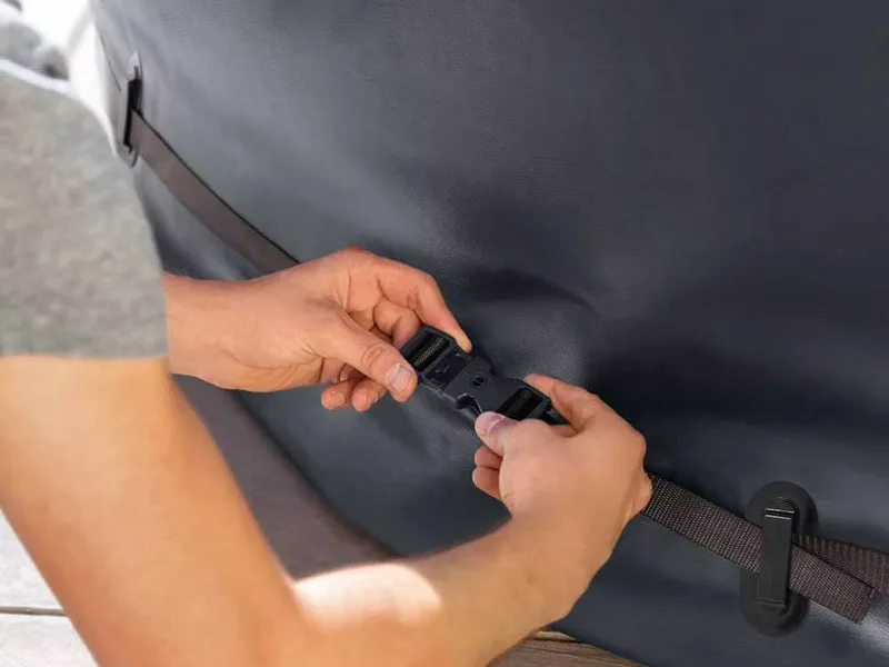 Bâche de protection solaire pour spa rond 8 personnes Intex - Ø236 cm