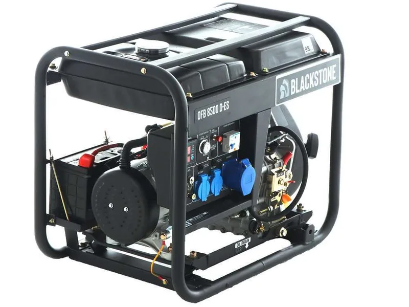 Blackstone OFB 8500 D-ES - Groupe électrogène Monophasé Diesel - Puissance Nominale 6.3 kW