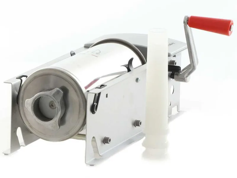 Tre Spade Mod. Star 8 INOX - Poussoir à charcuterie manuel 7 kg - 2 vitesses