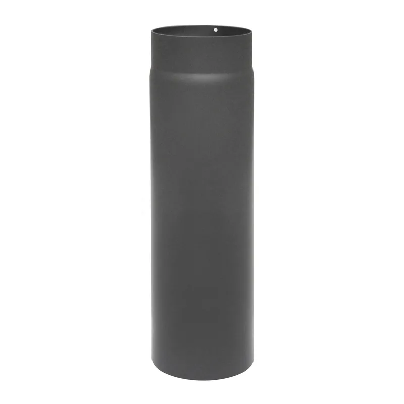 Raik Basic tuyau de fumée 120 mm gris fonte L : 500 mm pour tuyau de fumée / conduit de fumée