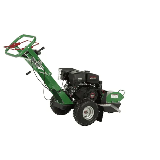 GreenBay Deep LE-330 - Rogneuse de souches - Moteur Loncin 420 cm3 avec démarrage électrique - Roue de coupe avec 8 fraises en carbure de tungstène