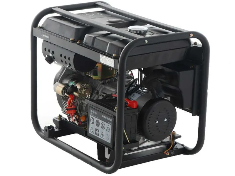 BlackStone OFB 8500 D-ES - Groupe électrogène Monophasé Diesel - 6.3 kw - Cadran ATS inclus