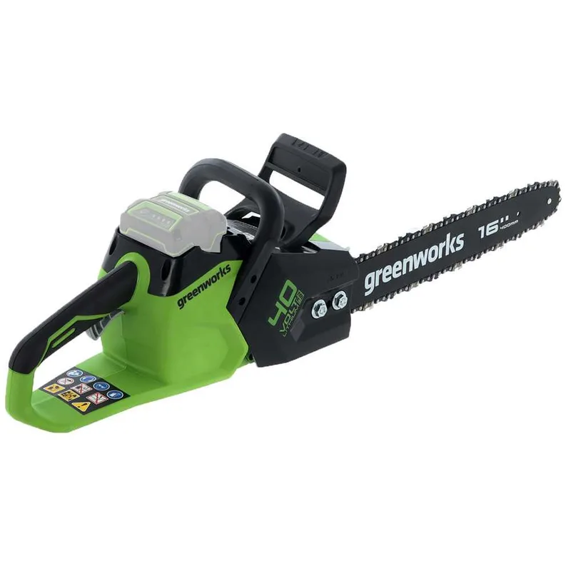 Greenworks GD40CS18 - Tronçonneuse à batterie 40 V