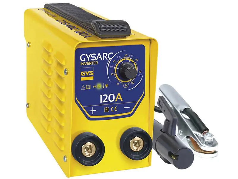 GYS GYSARC 120 - Poste à souder à Inverter (MMA) - à courant continu (DC)