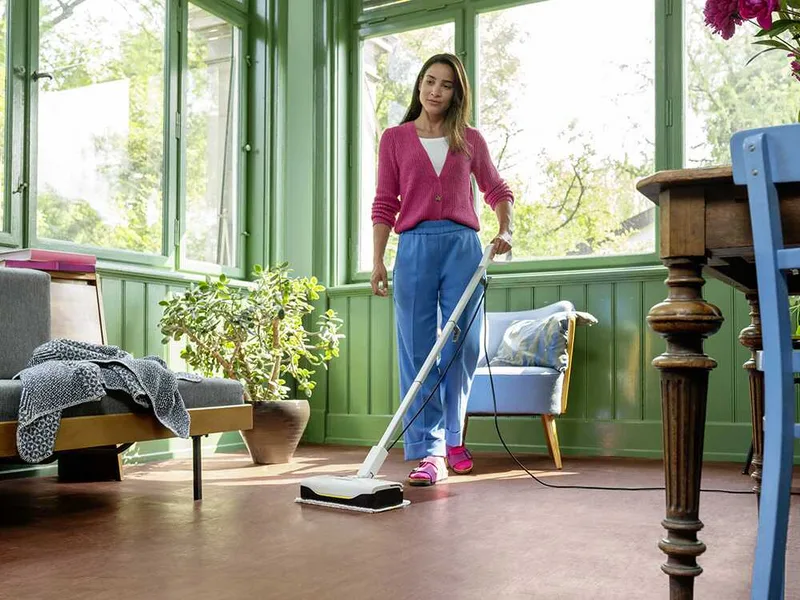 Karcher SC2 Upright - Balai à vapeur désinfectante - 1300W