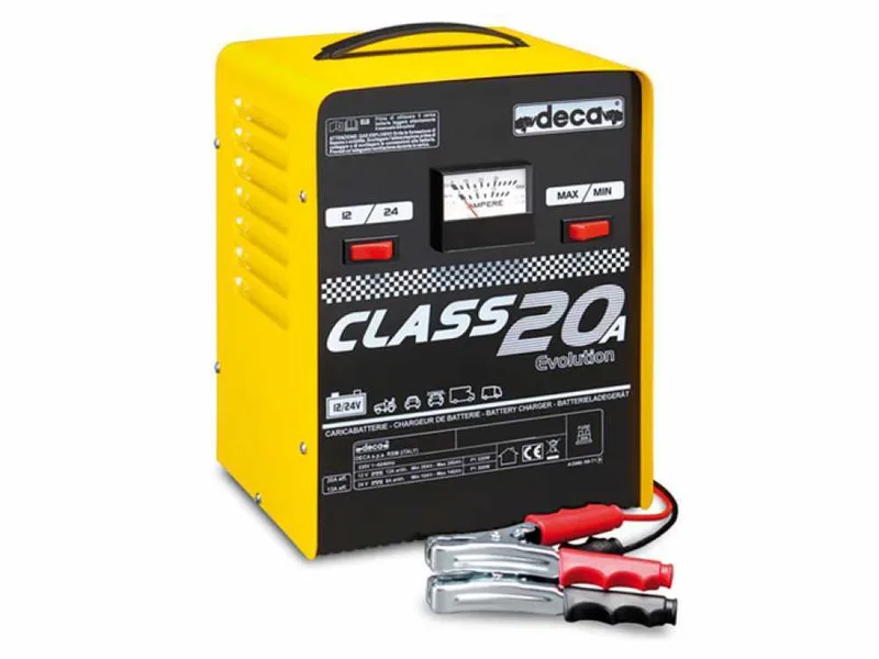Deca CLASS 20A - Chargeur de voiture - portable - alimentation monophasée - batteries 12-24V