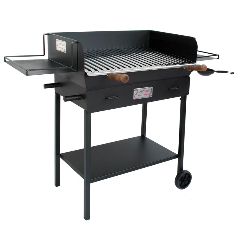 Cruccolini Festa Plus - Barbecue en fer artisanal à bois et charbon