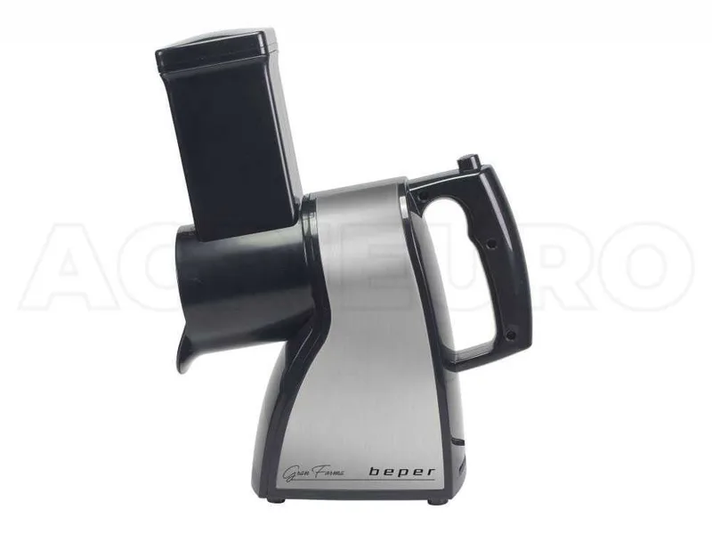 Beper BP 400 - Râpe à fromage et légumes électrique - Moteur électrique de 430 Watts