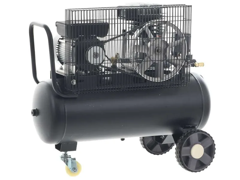 BlackStone B-LBC 50-20 - Compresseur d'air électrique à courroie - Moteur 2 CV - 50 L