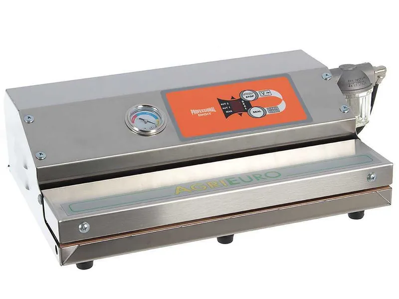Machine sous vide professionnelle Euro 380 INOX - Barre de soudure de 36.5 cm