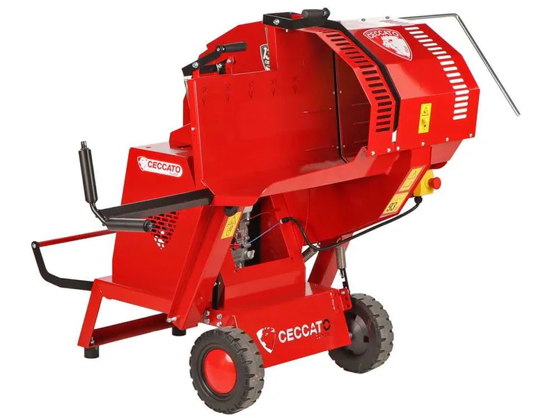 Ceccato Olindo SGT Honda GX200 - Scie à bûches thermique circulaire à chevalet