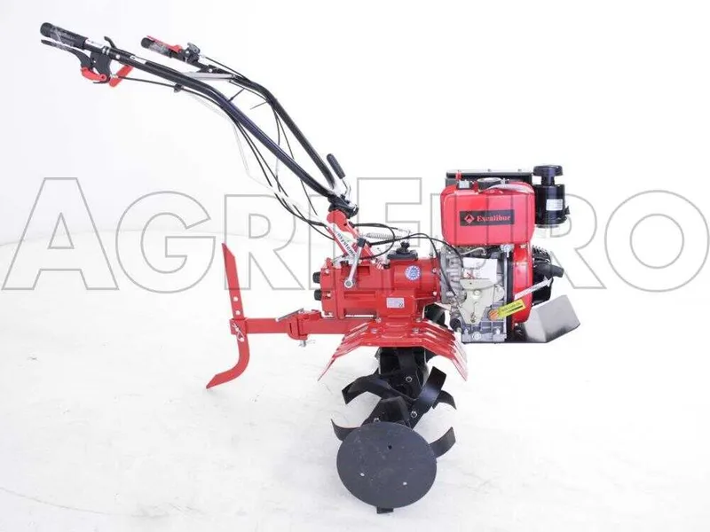 Eurosystems Euro 102 -Motobineuse diesel 7 CV - Moteur Excalibur 296 cm3