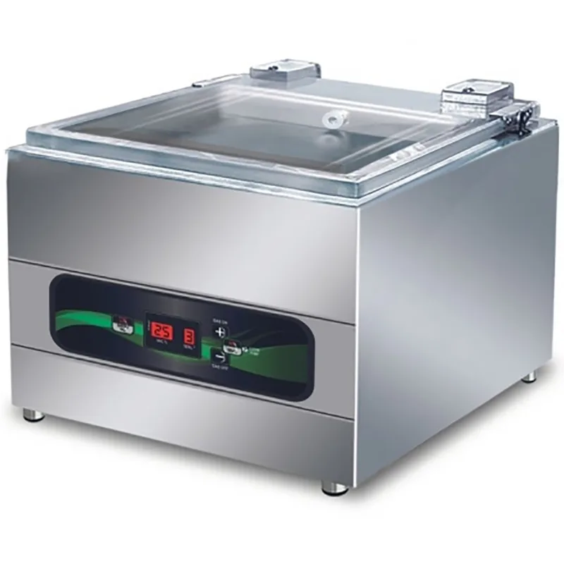 Machine sous vide à cloche Euro 3000 Inox - Barre soudure de 30 cm