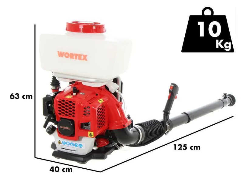 Atomiseur pulvérisateur pour pulvérisation à dos modèle Wortex FS 20-T2-EU-V - moteur thermique
