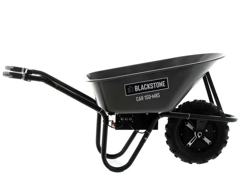 Brouette électrique BlackStone CAR 150-M85 - Batterie de 24V/12Ah