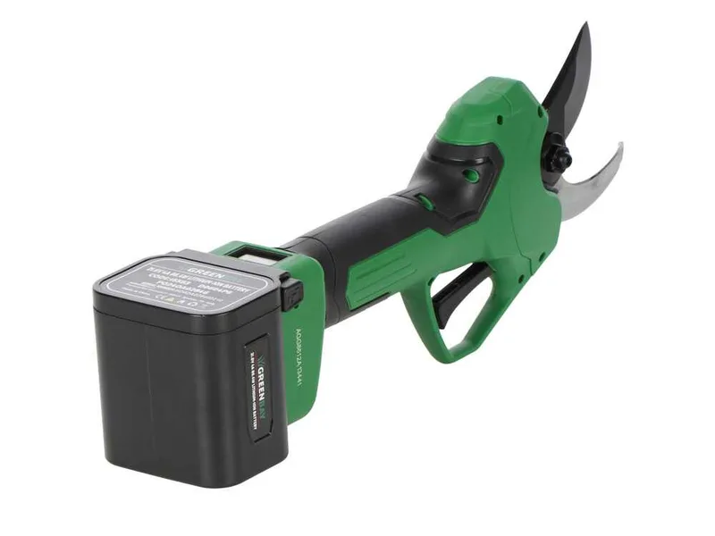 GreenBay TopCut 45 - Sécateur électrique de taille - 2x 21.6V 4Ah - Diamètre de coupe 45 mm
