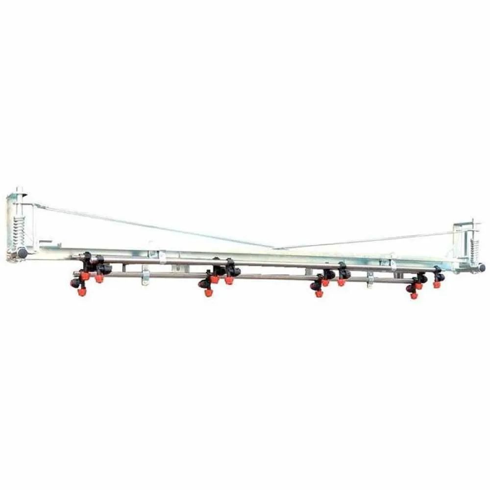 Rampe de désherbage mécanique galvanisée largeur 6 m avec 12 jets