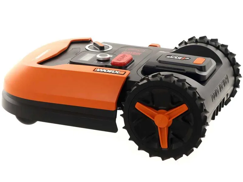 Worx Landroid WR147E.1 - Robot tondeuse - Avec périmètre - Batterie 20V et 4 Ah - L1000 - Capteurs d'obstacles