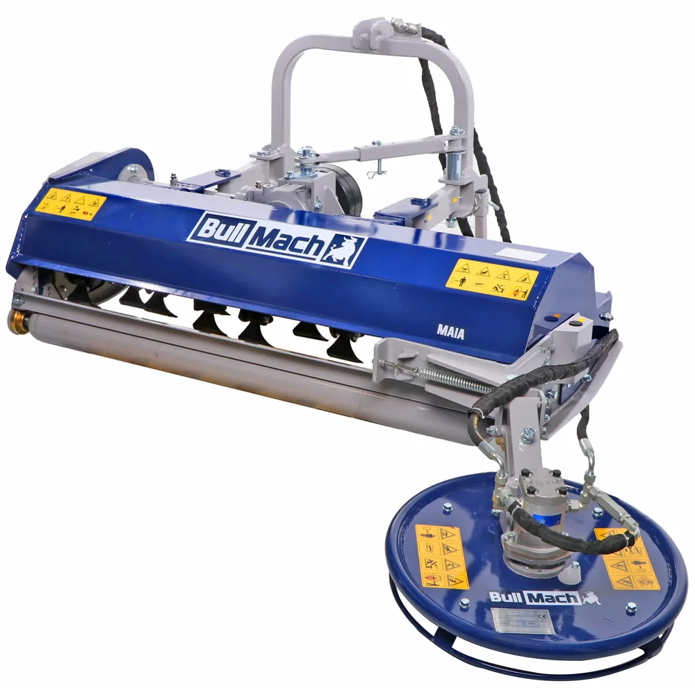 BullMach Maia 155 S - Broyeur pour tracteur avec disque interfilaire - Série médium - Déport manuel