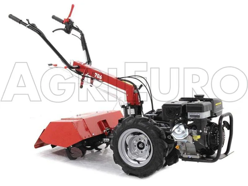 GINKO R706 - Motoculteur à essence - Loncin G270F - 10 CV