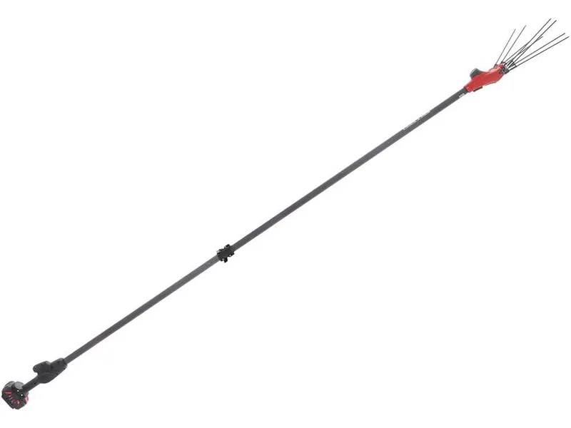 Aima Jaguar Cordless - Peigne vibreur électrique à batterie - Perche télescopique en carbone - 190 à 295 cm - 2 x 21 V 9 Ah