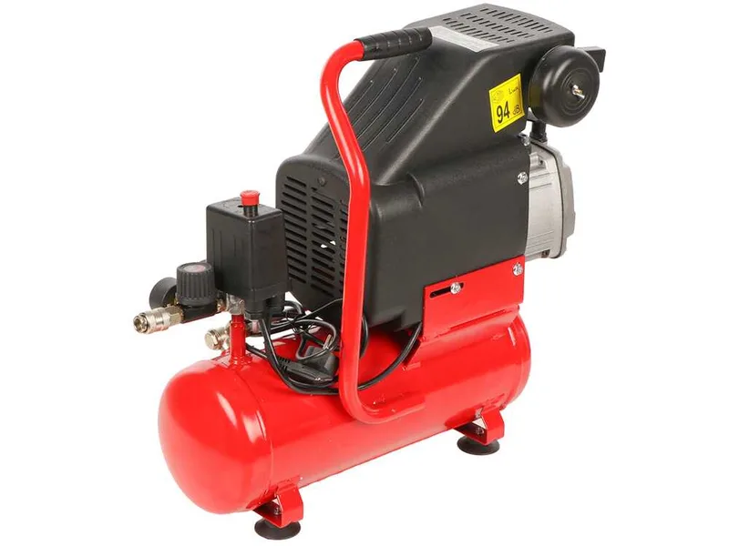 GeoTech AC9-8-20 - Compresseur d'air électrique compact portatif - Moteur 2 CV - 8 L air comprimé