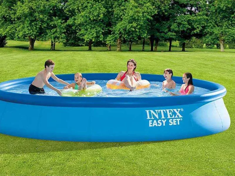 Intex Easy Set 26166NP - Ø457x107 cm - Piscine gonflable