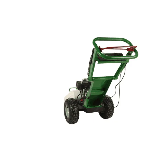 GreenBay Deep L-200 - Rogneuse de souche - Moteur Loncin 196 cm3 - Roue de coupe avec 8 lames en carbure de tungstène