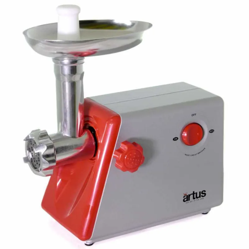 Artus T25 - Hachoir à viande électrique - Inverseur de marche - 385W