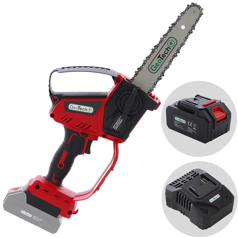 GeoTech X-Line PS-20V - Élagueuse sur batterie - 20 V 4 Ah