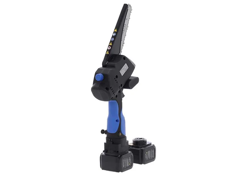 Vesco X150 - Élagueuse manuelle à batterie + perche télescopique 150-230 cm - 2 batteries de 21,6 V 2,5 Ah
