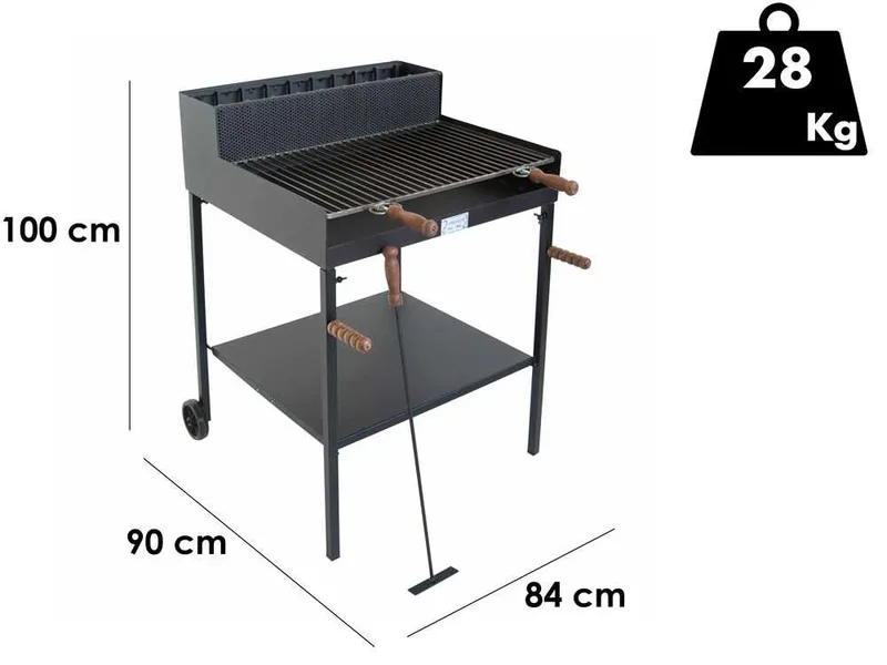 Barbecue à gaz Campingaz 3 Series Select S - avec four et grille - Culinary modular - Technologie IstaClean Aqua Basic