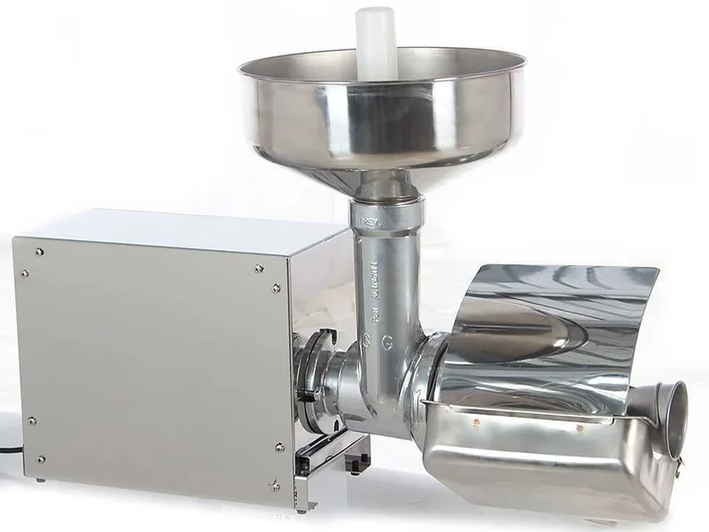 Épépineuse électrique AE-SM5 - 1 CV INOX avec moteur électrique 230 V - 600 W