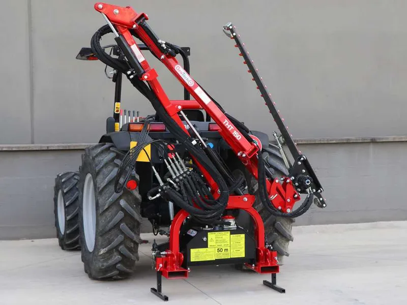 GeoTech Pro THT 160 - Taille-haie pour tracteur avec déport latéral
