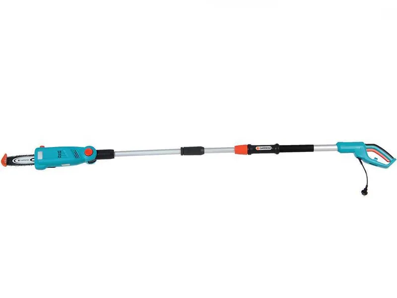 Elagueuse électrique sur perche de rallonge télescopique Gardena TCS 720/20 - scie à chaîne 20 cm