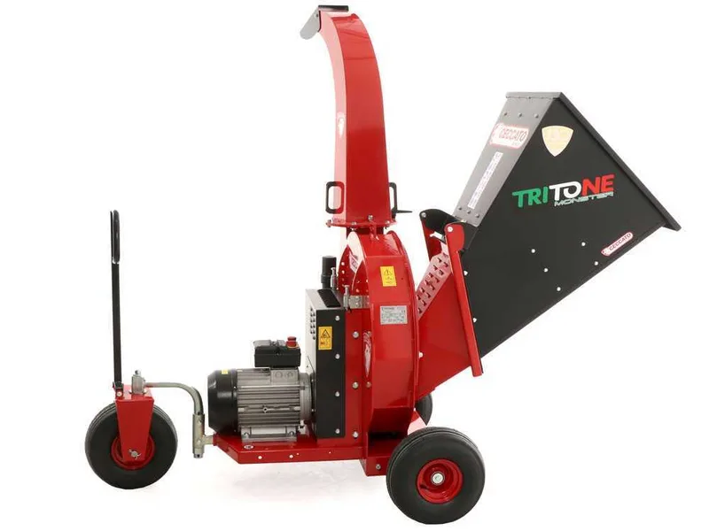 Ceccato Olindo Tritone Monster Electric - Broyeur de branches électrique - Triphasé - 12.5 CV