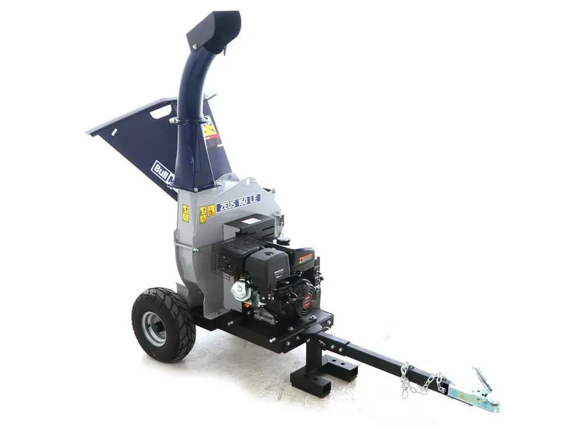 BullMach ZEUS 160 LE - Broyeur à moteur thermique remorquable - Loncin 420cm3 avec démarrage électrique