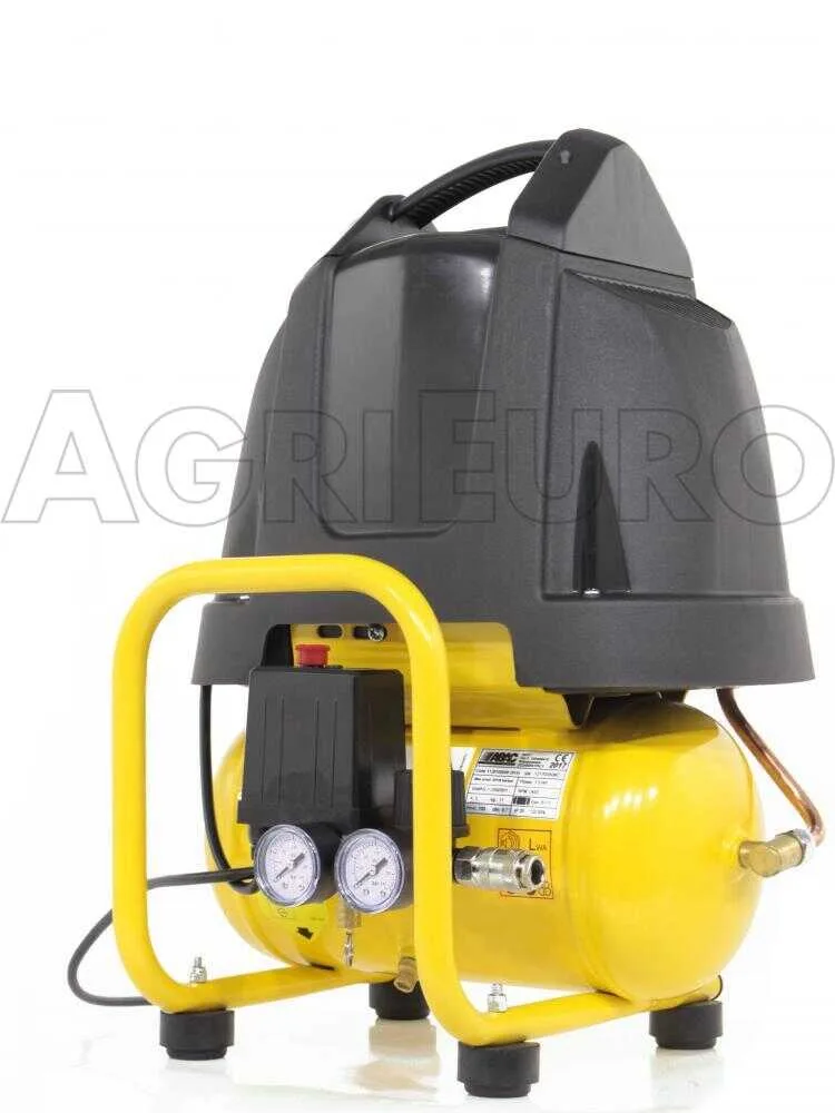 Abac vento B15 Baseline - Compresseur d'air électrique portatif monophasé, oil-less - Moteur 1.5 CV - 6 L