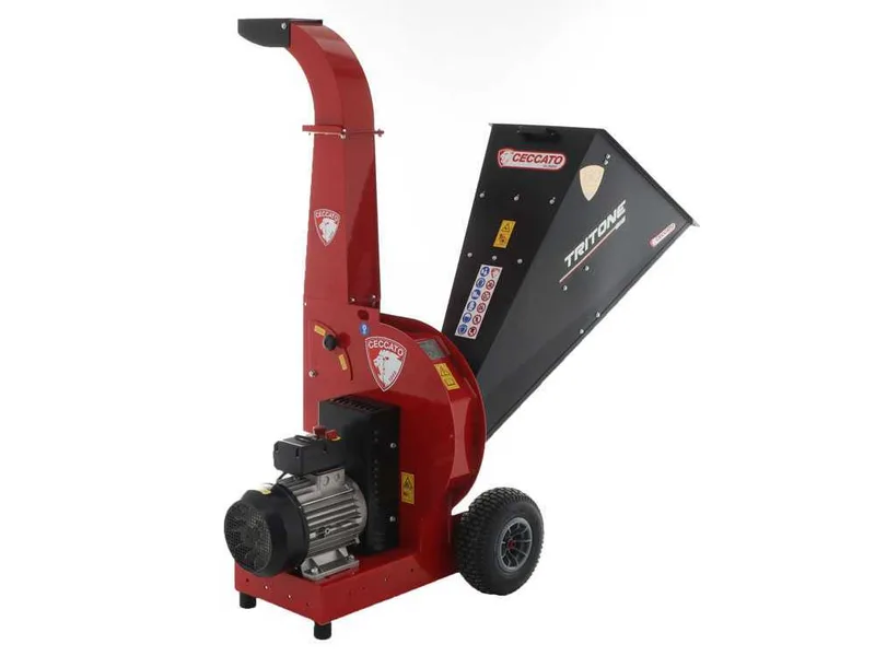Ceccato Tritone Big - Broyeur Professionnel Triphasé - À disque et marteaux
