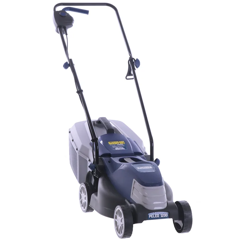 BullMach PELEO 1200 - Tondeuse à gazon électrique - 1200W - Coupe de 32 cm